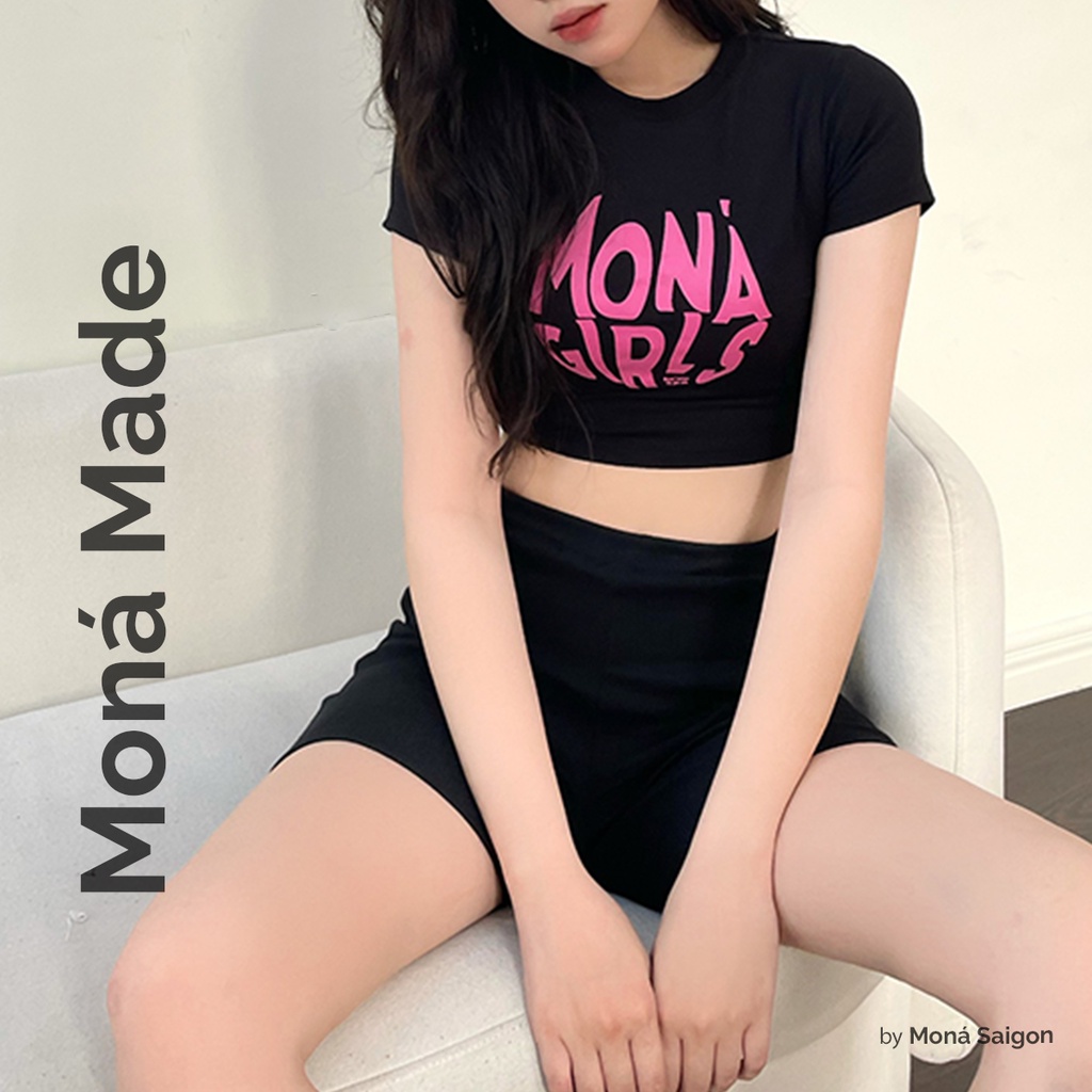 ao croptop thun y2k mona mona croptop