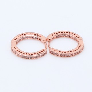 Khuyên tai nữ LAMY Signature Cubic Earrings 3030 - Khuyên tai bạc cao cấp S925 ALE