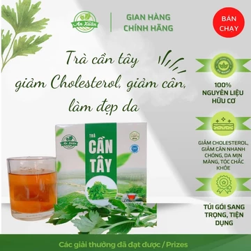 Trà Túi Lọc Cần Tây An Xuân 40gr [CHÍNH HÃNG] Cần tây đẹp dáng hiệu quả, thanh lọc, làm mịn da