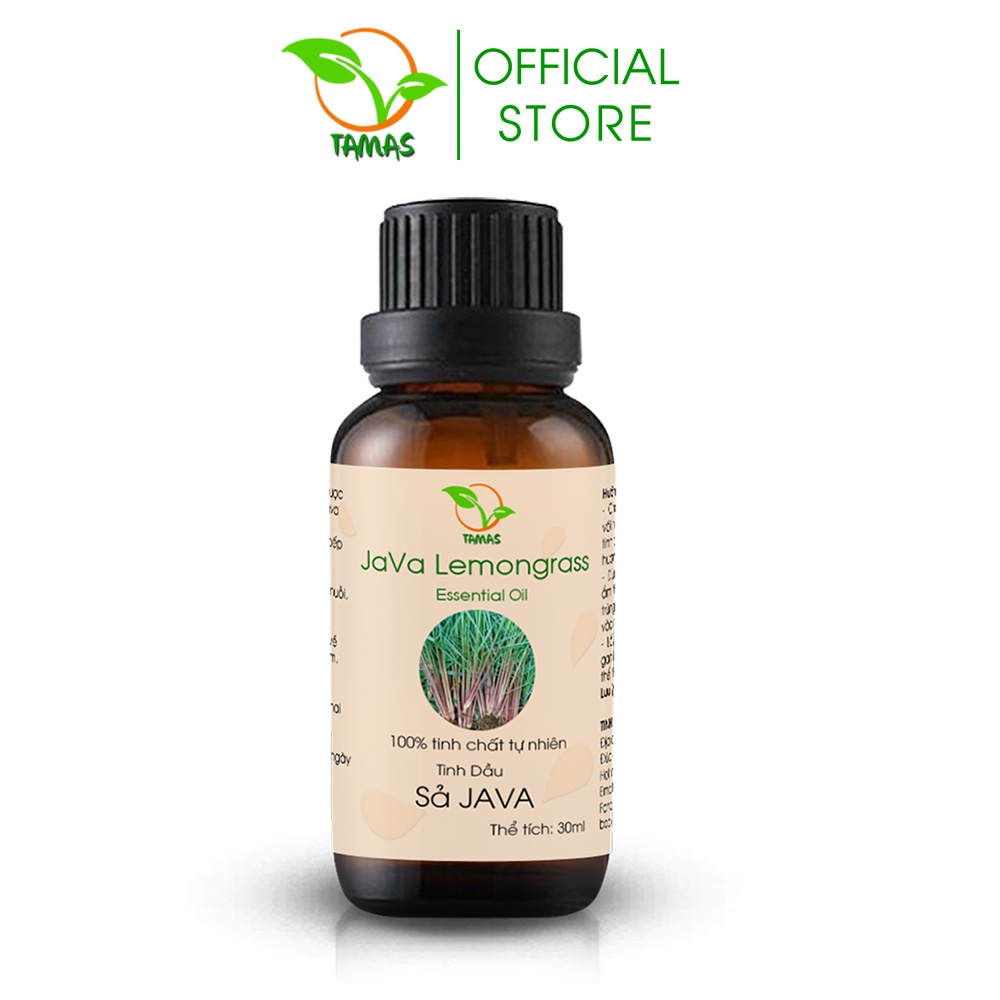 Ảnh Tinh dầu Sả java nguyên chất TAMAS - khử mùi, đuổi muỗi, đuổi côn trùng. 1