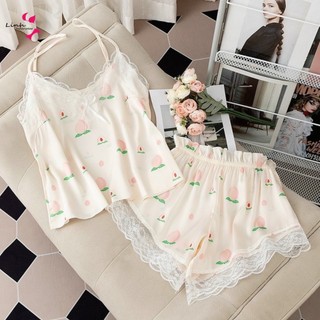 Bộ ngủ lụa nhật hai dây mềm mịn cao cấp A666 Phương Linh Underwear