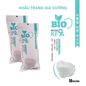 Thùng 300 Khẩu trang KF94 BIO MASK 4 lớp kháng khuẩn Hàn Quốc