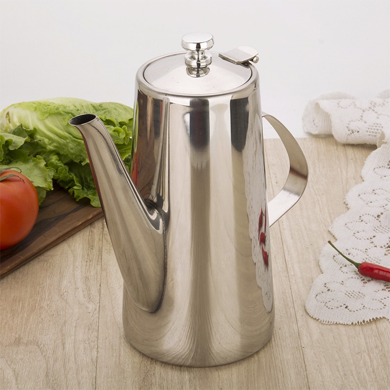Ấm inox 304 dáng cao sang trọng dung tích 2 lít chuyên đựng trà, cà phê ...