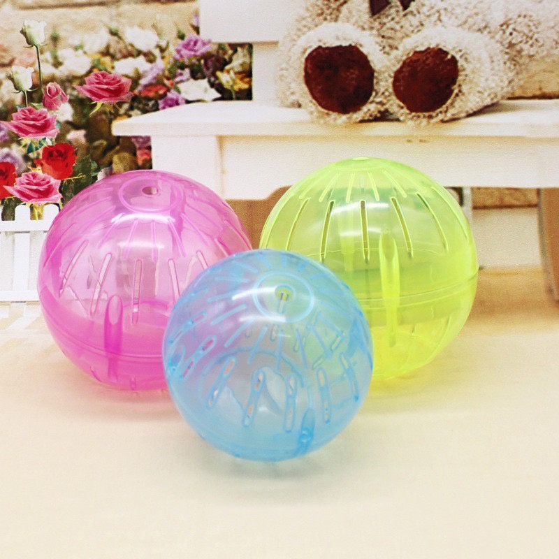 Bóng chạy hamster 10cm - Đồ chơi cho hamster - Bóng nhựa chạy cho ...
