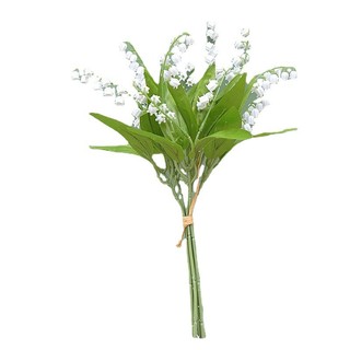 👉Bó 6 Cành Hoa Linh Lan, hoa Chuông Baby cao cấp - Hoa Giả Decor, phụ kiện bó hoa cô dâu