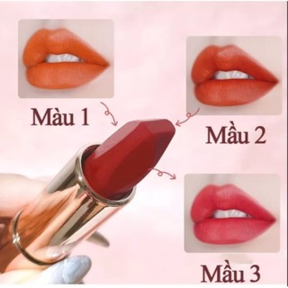 Thỏi son kim cương nữ hoàng Ai Cập 6 màu/3 màu AGAG