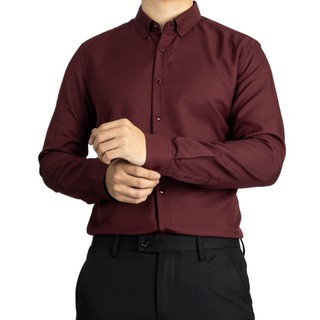 Áo Sơ Mi Nam Cotton Spandex Vải Co Giãn, Tay Dài, Form Slimfit Mềm Mịn Thấm Hút Tốt, Bigsize Dễ Phối Đồ - A068-1