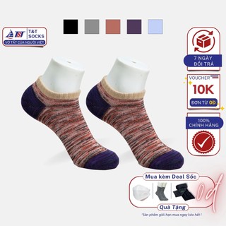 Combo 5 đôi Tất nam cổ ngắn loang T&T SOCKS