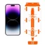Kính Cường Lực tự dán MAGICBOX KINGKONG bảo vệ loa iphone x xs xsm 11 12 13 14 15 16 17 pro promax