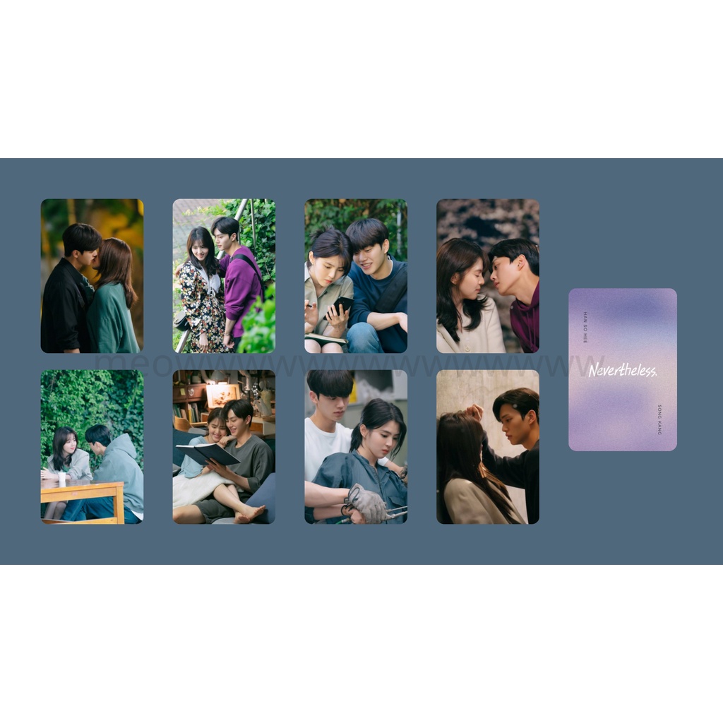 set card bo góc phim " Dẫu biết " (Nevertheless)