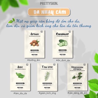 Mặt nạ dưỡng da Pretty Skin Total Solution Essential Sheet Mask 23g - Bebeau
