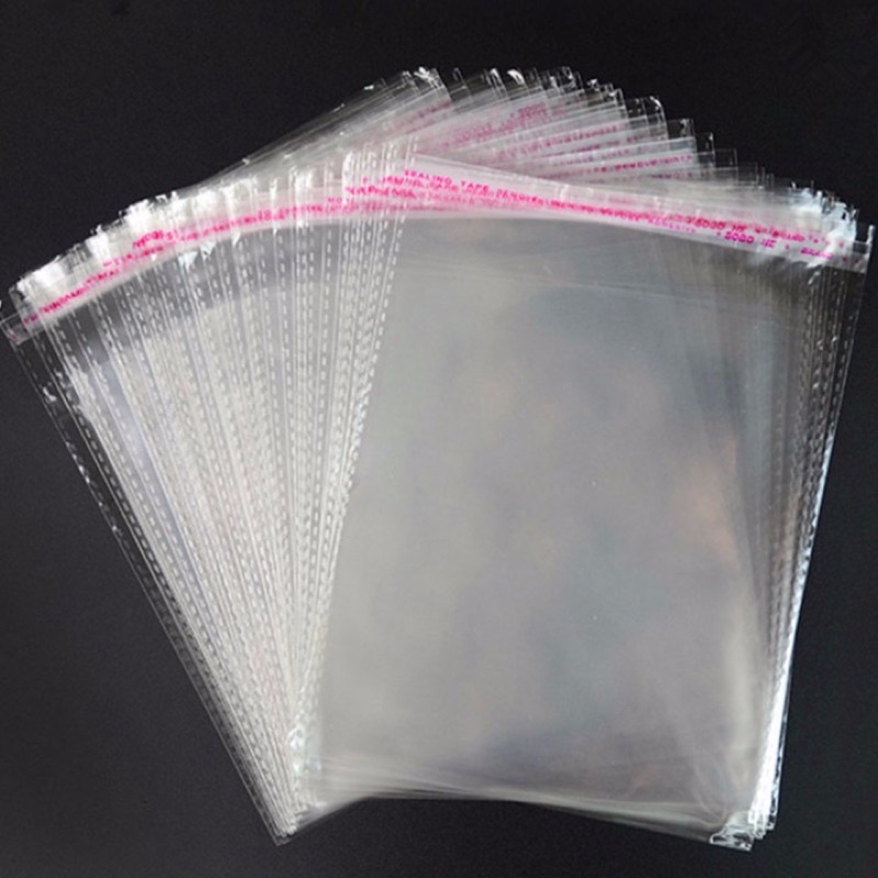 1Kg Túi Bóng Kính OPP Túi Đóng Gói Có Keo Dán Miệng Trong Suốt Đủ Size |  Shopee Việt Nam