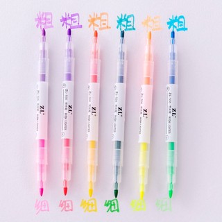 3 Lẻ 1 Bút Đánh Dấu Cy 2 Màu - Thỏ Hồng VPP