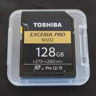 Thẻ nhớ Máy ảnh SDHC Toshiba Exceria Pro N502 32GB UHS-II U3 8K V90 - Đọc 270MB/s, Ghi 260MB/s