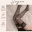 HT002 Tất lưới trơn sexy gợi cảm, tất lưới ngang đùi ren mềm mại HT002