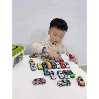 Thùng 30 chiếc ô tô đồ chơi trẻ em siêu chất - Đồ chơi cho bé trai cực ngầu bạn nào cũng thích OKAMAS