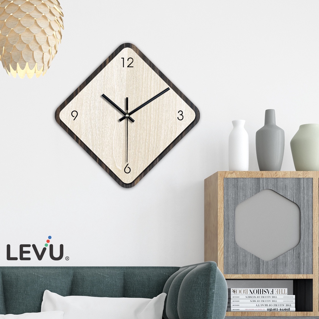 Đồng Hồ Treo Tường hình thoi độc lạ phong cách Châu Âu
