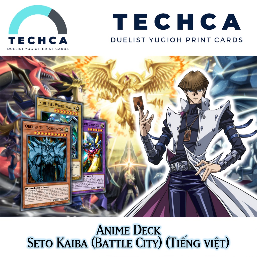 Bi In Ting Vit - B bi Yugioh - Anime Deck - Seto Kaiba (Battle City) |  Shopee Vit Nam