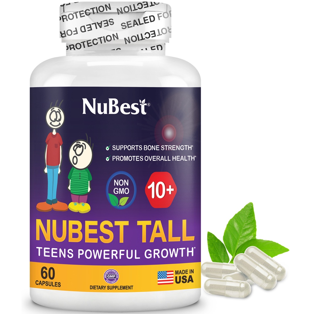 Ảnh Thực Phẩm Bảo Vệ Sức Khỏe Hỗ Trợ Tăng Chiều Cao NuBest Tall 10+ 1