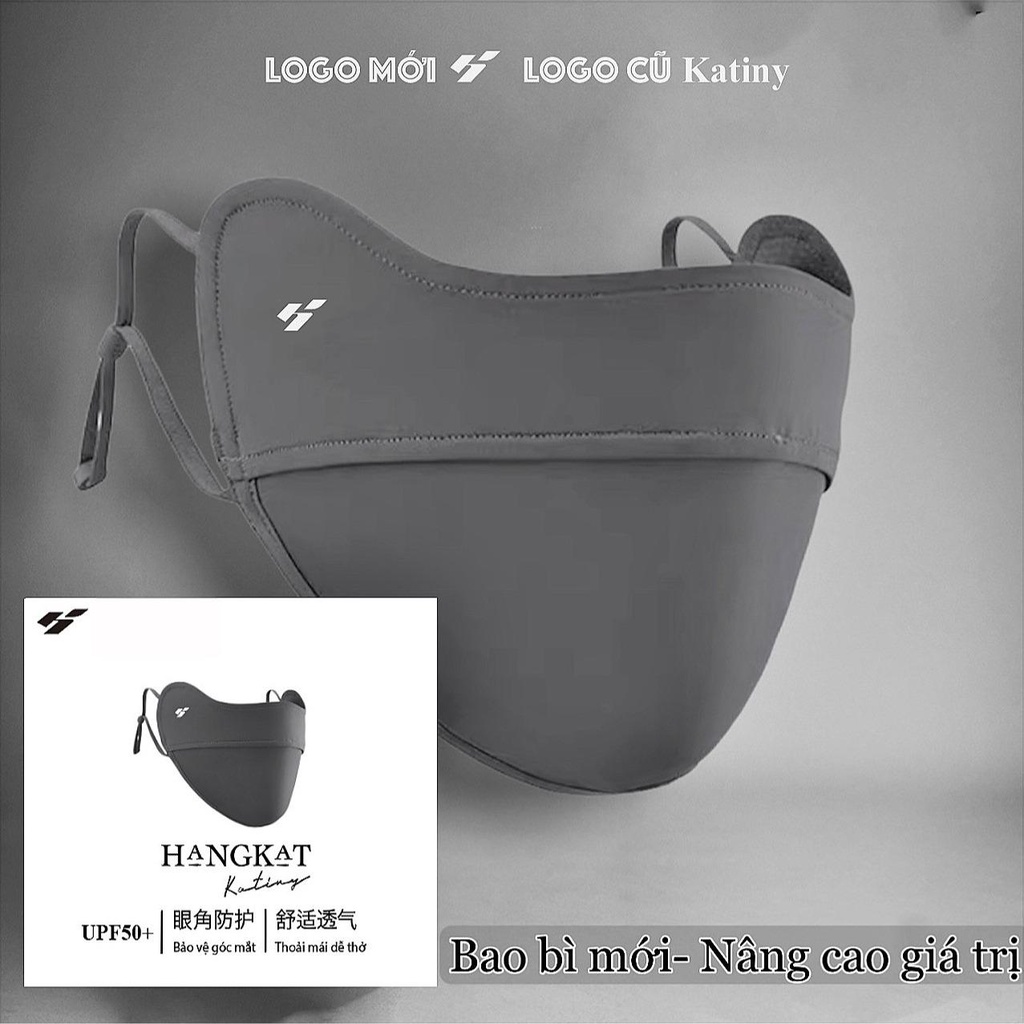 Ảnh Khẩu Trang Katiny Chống Nắng UPF 50+ Chống Tia UV 2