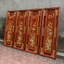 Tranh tứ quý gỗ hương treo tường