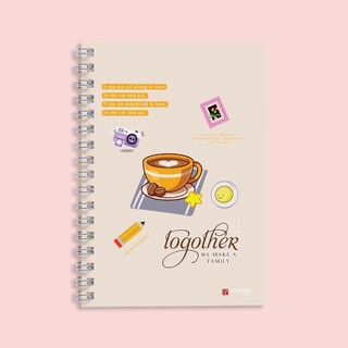 Sổ lò xo kẻ ngang 120 trang khổ A4 TUANVIET BOOKS Chủ đề Du lịch - Phù hợp làm sổ kế hoạch, sổ nhật kí, tập vở ghi chép