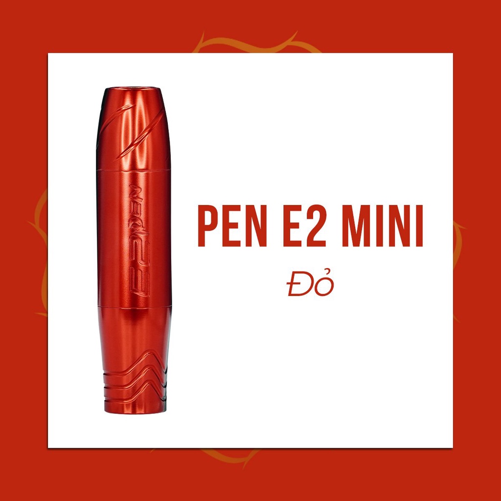 COMBO máy phun xăm PEN E2 MINI + BIẾN ÁP Máy Pen nhỏ nhẹ số 1 HÀ