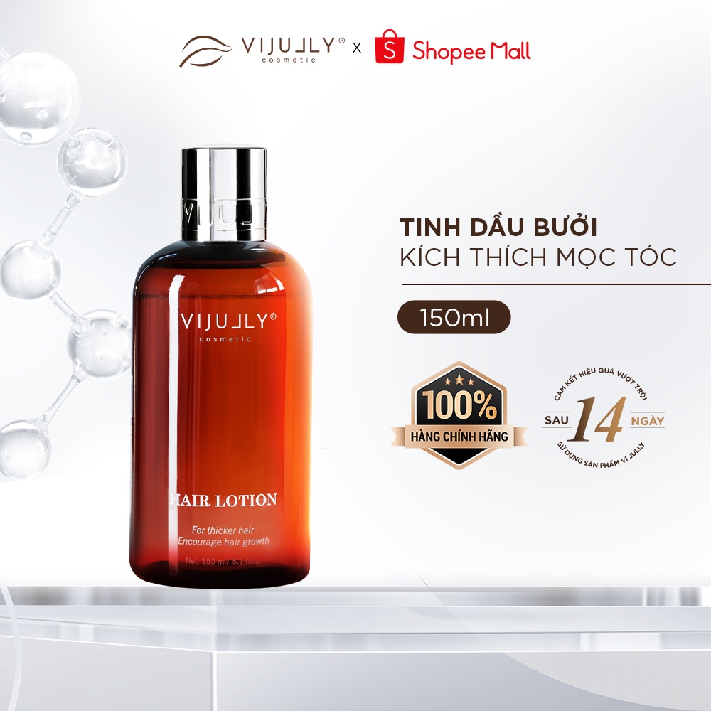 Ảnh Xịt dưỡng tóc tinh dầu bưởi ( Hair Lotion ) Vi Jully 150ml 1