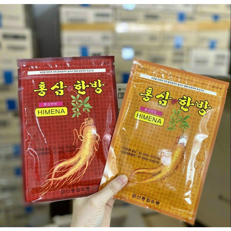 Miếng dán hồng sâm Himena Hàn quốc-Giảm đau nhứt