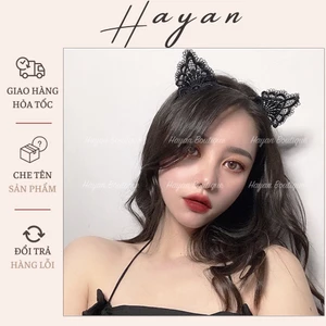 HT01 Băng Đô Tai Mèo Dễ Thương HT01