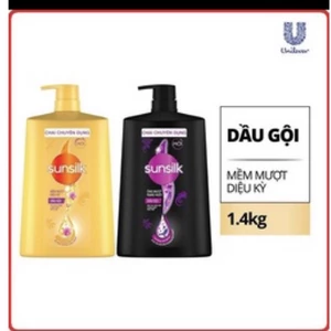 DẦU GỘI ĐẦU SUNSILK CHAI TO 650gr/ 900gr/ 1,4KG
