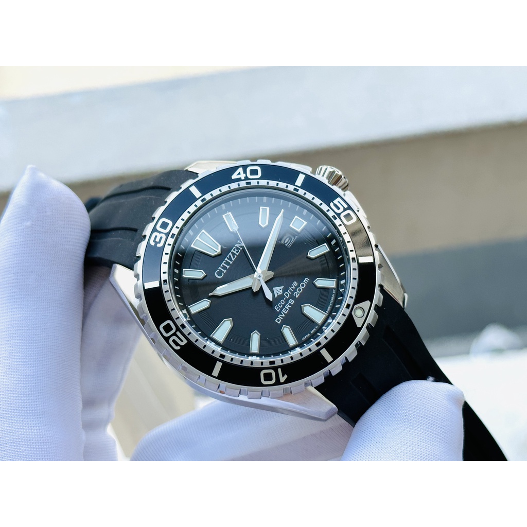 MCXGL 23mm Gummi Armband Für Citizen Eco-Drive | Silikon Ersatzarmband | Taucher Uhr Band