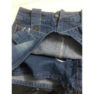 Chân váy Jeans Retro ngắn kèm thắt lưng dáng chữ A có lớp quần chất xịn cao cấp Hottrend thời trang nữ