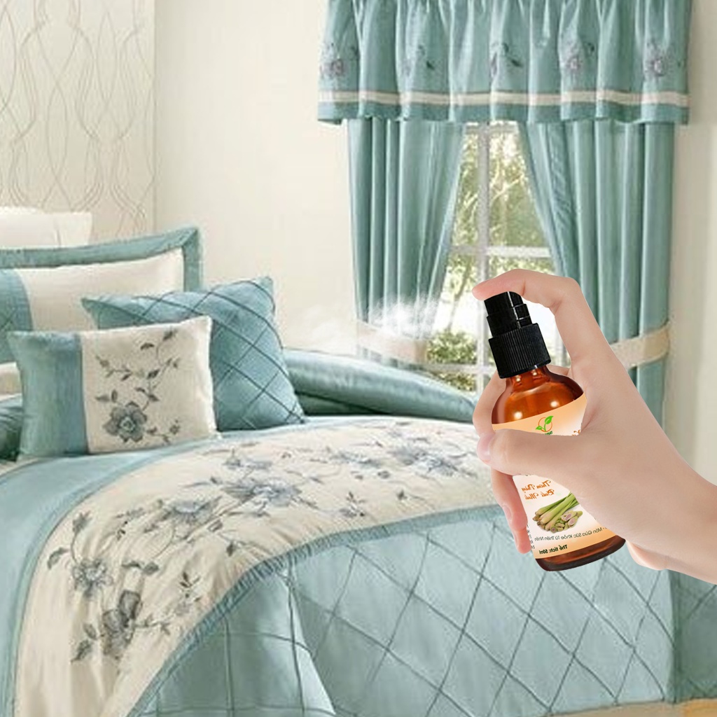 Ảnh Xịt phòng Sả Chanh chai 50ml TAMAS, thơm phòng, thư giãn, giải tỏa strees, xua đuổi muỗi và côn trùng hiệu quả. 4