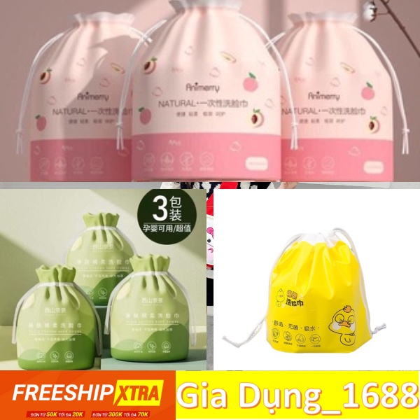 KHĂN LAU MẶT DÙNG 1 LẦN 100% BÔNG TỰ NHIÊN 💚CAM KẾT CHUẨN💚 CUỘN KHĂN GIẤY LAU MẶT ĐA NĂNG KHĂN KHÔ TẨY TRANG Animerry