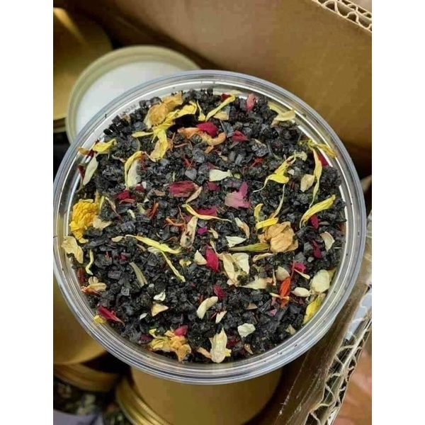 Muối Ngâm Chân Thảo Dược Hỗ Trợ Người Mất Ngủ, Sức Khỏe, Khử Mùi Hôi Chân (hộp 500gr)
