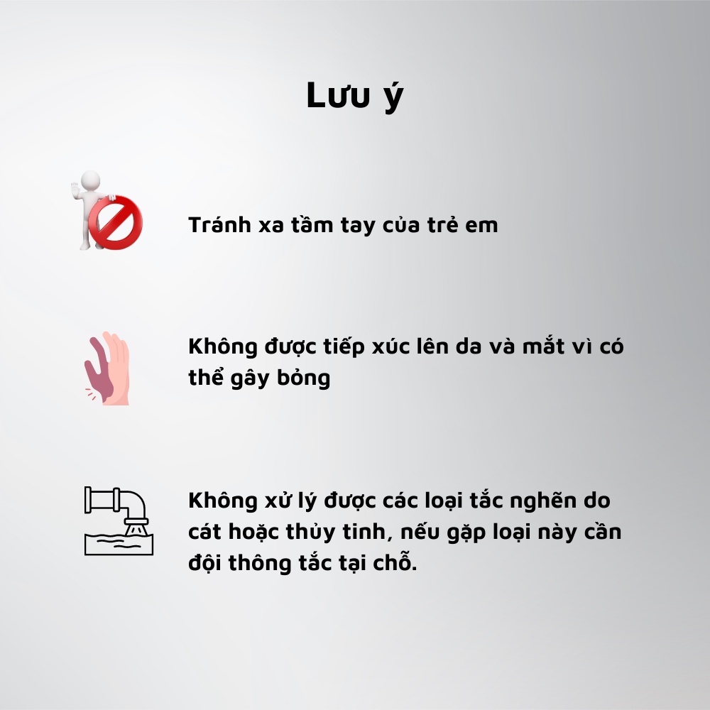 Thông tắc cống, thông tắc bồn cầu, ống thoát nước cực mạnh siêu nhanh 5 phút Sifa 700g/800g chống hôi hiệu quả