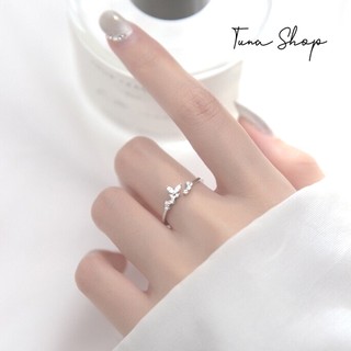 Women's 925 Silver Ring, adjustable by TuNa Silver - Trang sức bạc