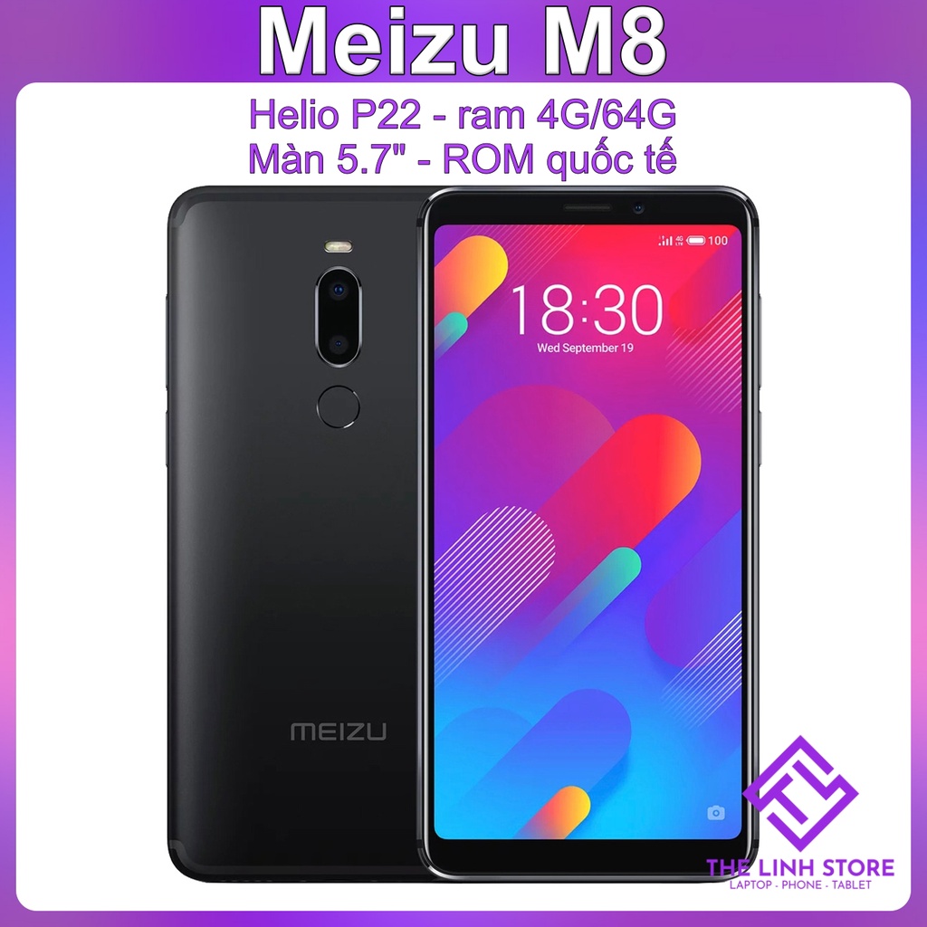 Điện thoại Meizu M8 (Meizu V8) ram 4G 64G - Helio P22 Màn 5.7 inch ...