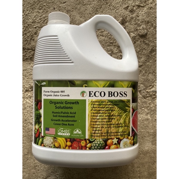 ECO BOSS – PHÂN BÓN FARM ORGANIC SẠCH NẤM BỆNH, NGỪA TUYẾN TRÙNG, DƯỠNG CÂY, DƯỠNG HOA
