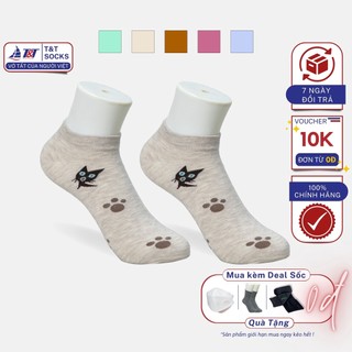 Combo 5 đôi Tất nữ cổ ngắn chân gấu T&T SOCKS & HOSIERY - NU 901-2