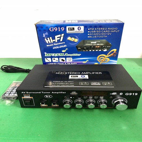gap-g919 mini audio amplifier bluetooth stereo