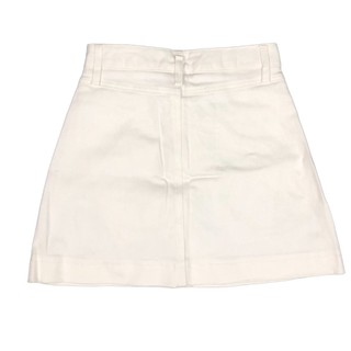 (Đủ sz XS đến 4XL) Chân váy kaki jean trơn chữ A basic có lót quần Lolalalo 2023 - big size