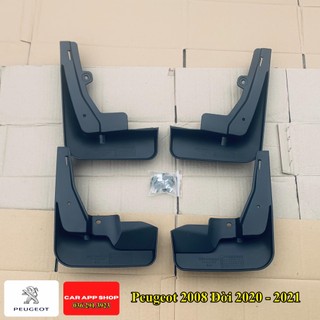Chắn Bùn Peugeot 2008 Đời 2020 - 2021 Chất liệu Nhựa Dẻo Tặng kèm Ốc Vít ,Bộ 4 Chiếc Hàng Loại 1