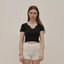Quần đùi nữ thể thao, quần short Masa chất cotton mềm mại dáng biker thoải mái cho mọi hoạt động LND
