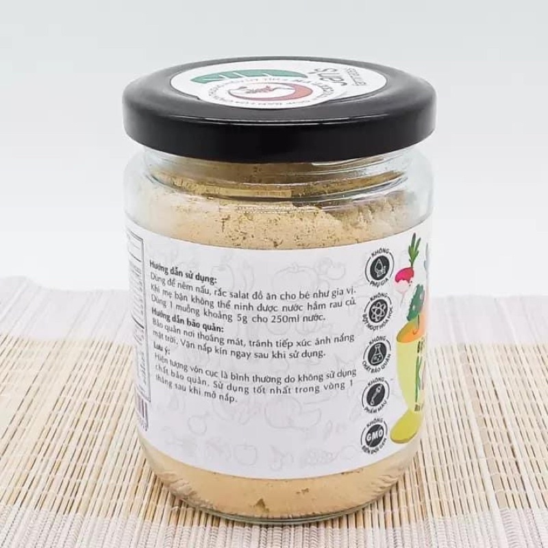 Bột nêm Kodomo rau củ cho bé từ 6 tháng lọ 90g