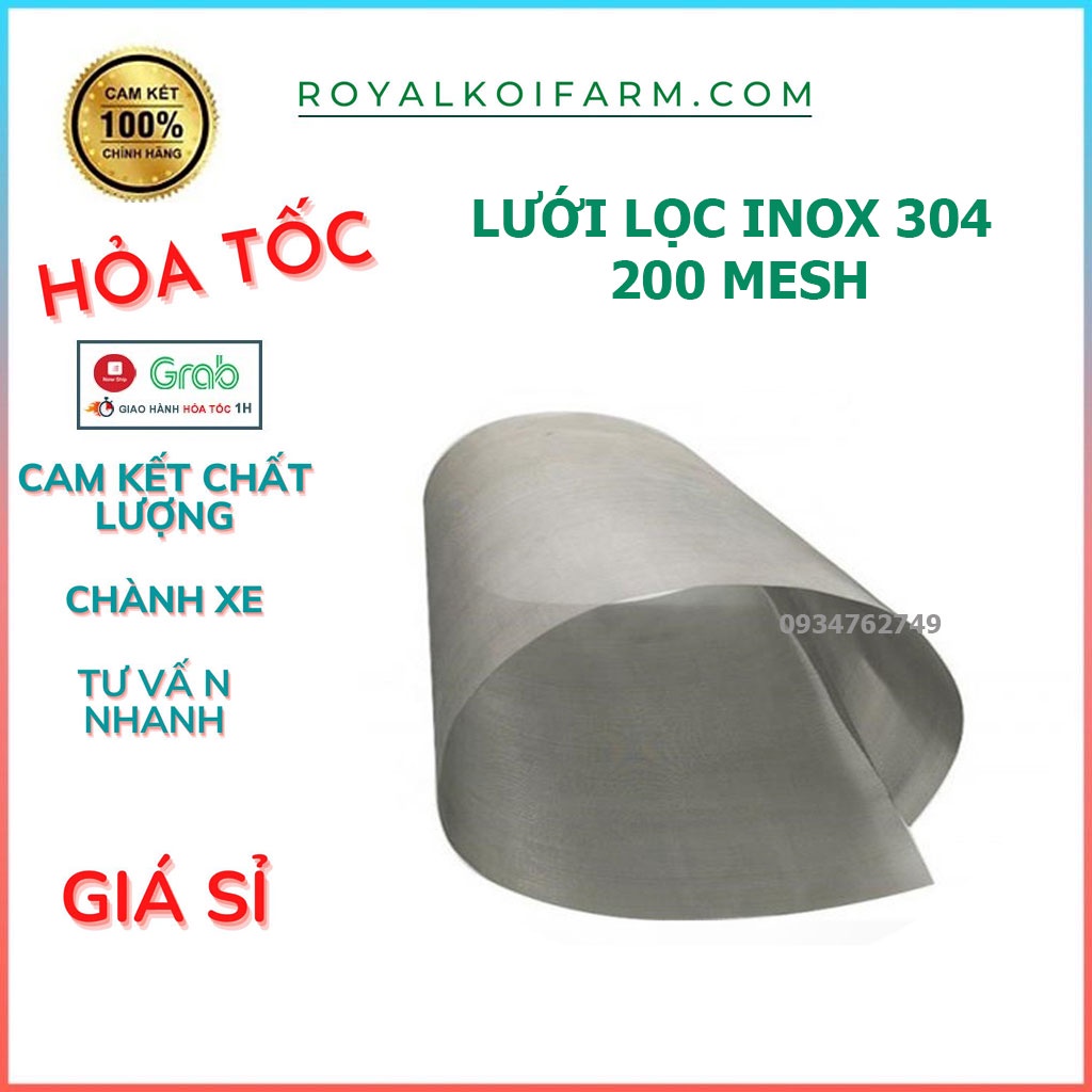 Lưới lọc inox 304 không rỉ 80 100 200 mesh, Làm lọc tách phân lọc Drum ...