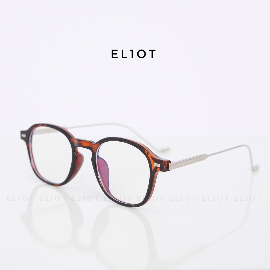 Gọng kính tròn nam nữ ELIOT EYEWEAR mắt kính chống ánh sáng xanh thời trang có thể thay thế tròng cận 22004