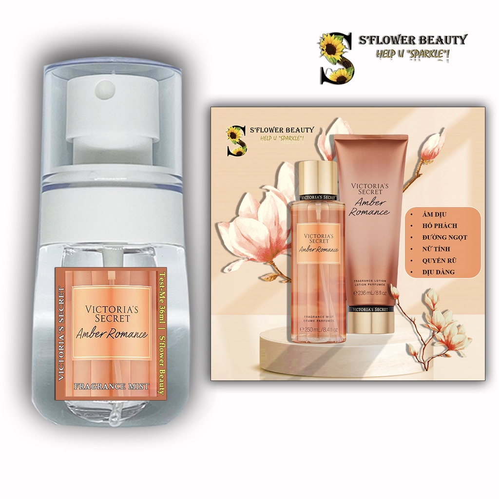 Bản Trải Nghiệm 36ml - Bst Sweet & Warm | Auth US | Xịt Thơm Nước Hoa Toàn Thân Victoria's Secret Fragrance Body Mist | BigBuy360 - bigbuy360.vn