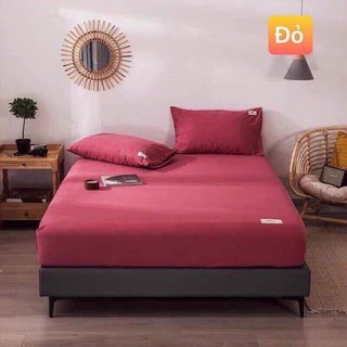 Bộ ga gối cotton tici 3 món đủ kích thước cực đẹp thấm hút tốt